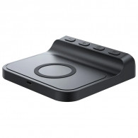 Station De Charge Sans Fil Avec Reveil d'alarme Havit W3031 Noir En Tunisie