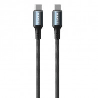 Câble Chargeur Havit CB6310 Type-C vers Type-C Noir en Tunisie