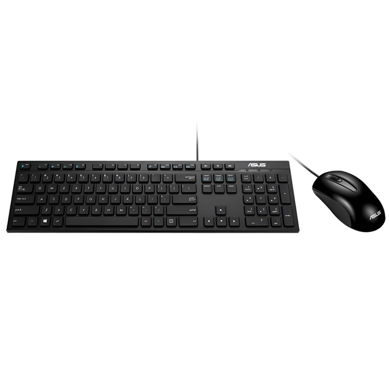 Pack Clavier et Souris Filaire Asus Noir Pack Clavier et Souris Filaire Asus Noir