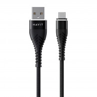 Câble Chargeur Havit CB706 Micro USB Noir en Tunisie