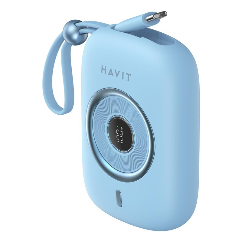 Power Bank Havit PB5214 10000 mAh Bleu en Tunisie