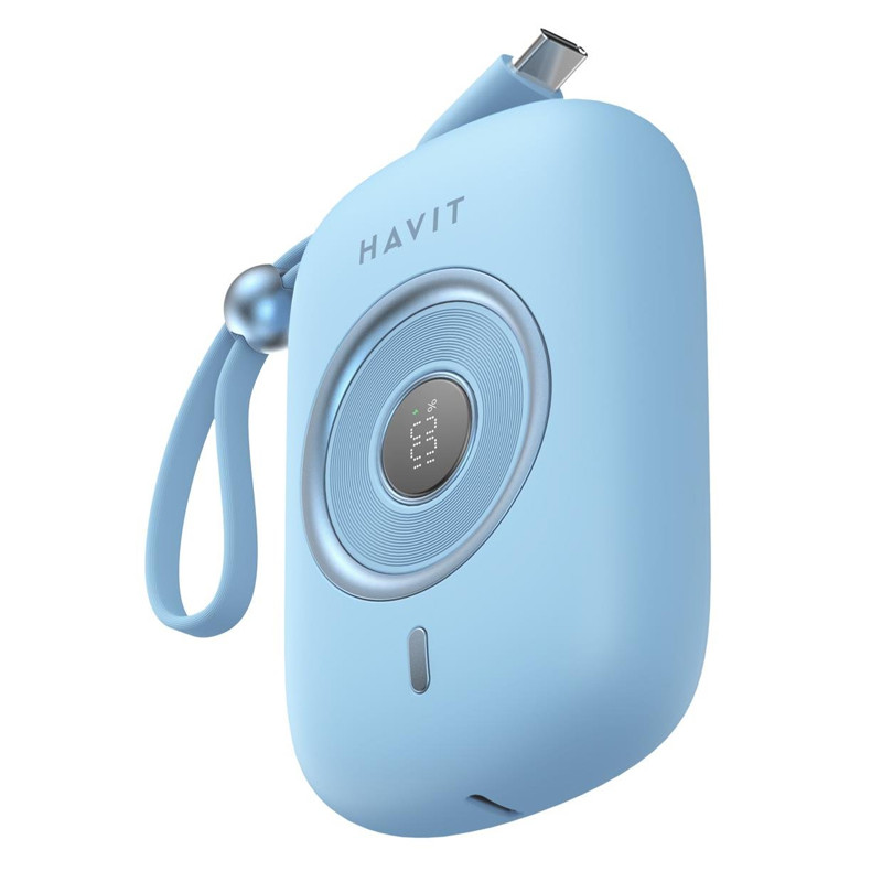 Power Bank Havit PB5214 10000 mAh Bleu en Tunisie