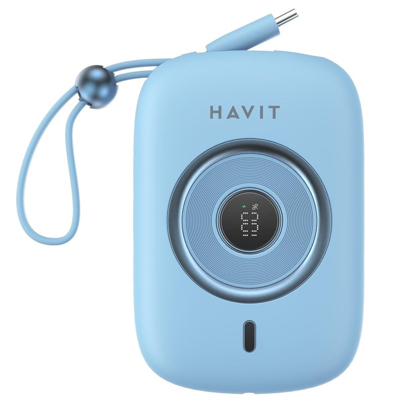 Power Bank Havit PB5214 10000 mAh Bleu en Tunisie