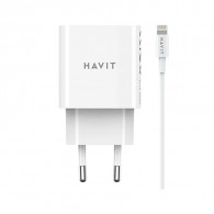 Chargeur Havit ST914 Type C Vers Lightning 20W Blanc en Tunisie