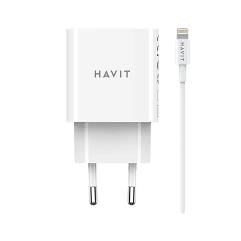 Chargeur Havit ST914 Type C Vers Lightning 20W Blanc en Tunisie Chargeur Havit ST914 Type C Vers Lightning 20W Blanc en Tunisie