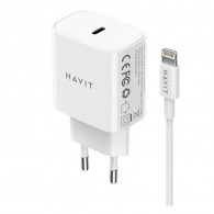 Chargeur Havit ST914 Type C Vers Lightning 20W Blanc en Tunisie