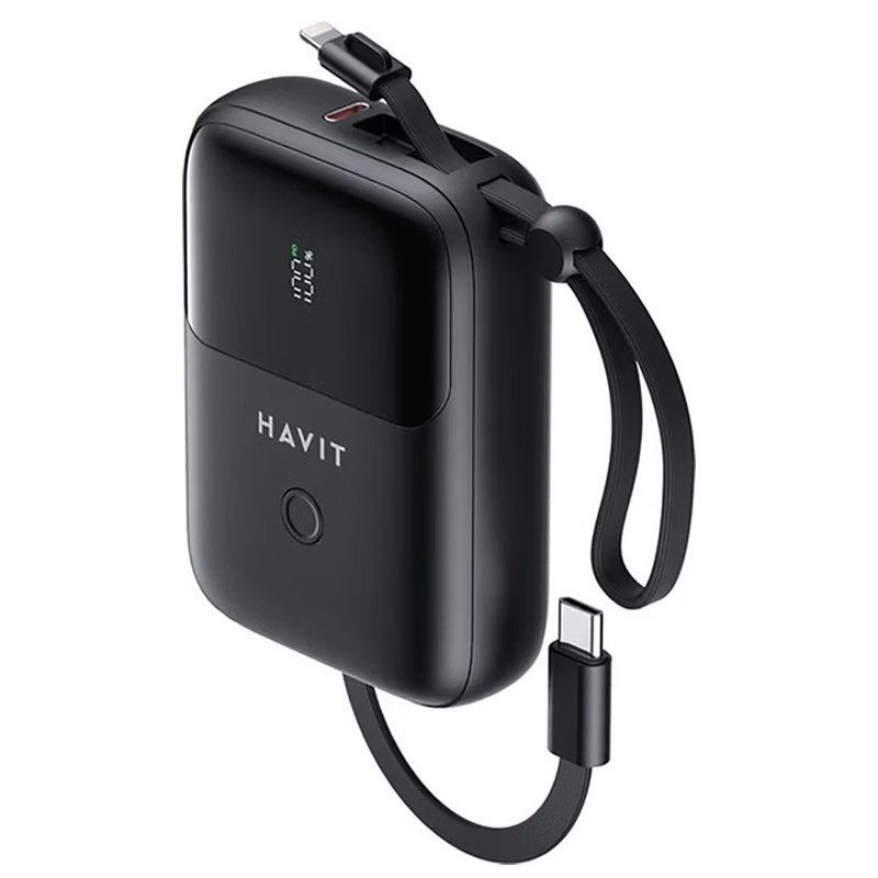 Power Bank Havit PB5215 10000 mAh Noir en Tunisie