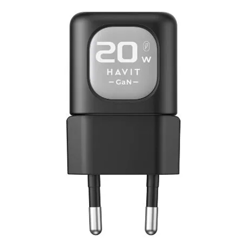 Tête Chargeur Havit Gan HV-UC220 Dual Type C 20W en Tunisie