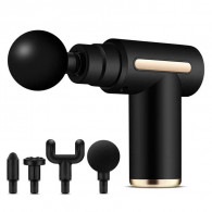Pistolet De Massage Gun Musculaire Noir en Tunisie