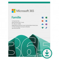 Microsoft Office M365 Famille 6 UtilisateurS ESD 1 An en Tunisie