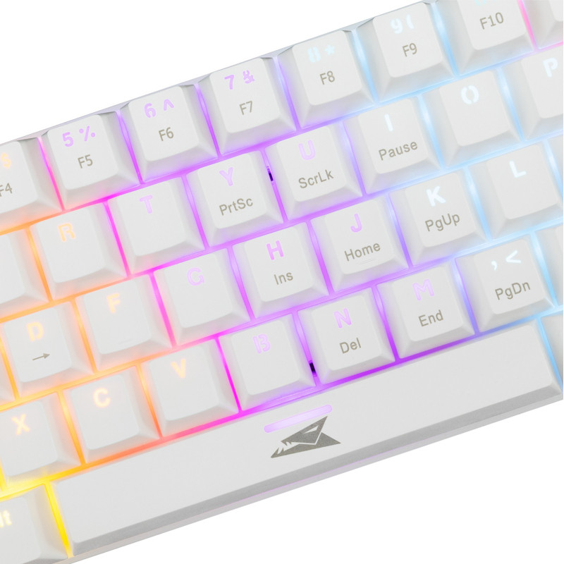 Clavier Gamer Baracuda BGK-03221 Dolphin Blue Switch Blanc en Tunisie