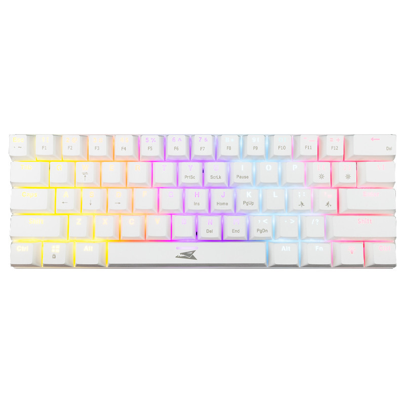 Clavier Gamer Baracuda BGK-03221 Dolphin Blue Switch Blanc en Tunisie Clavier Gamer Baracuda BGK-03221 Dolphin Blue Switch Blanc en Tunisie
