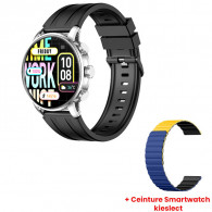 Montre Connectée Kieslect Kr 2 Stainless Steel Noir en Tunisie