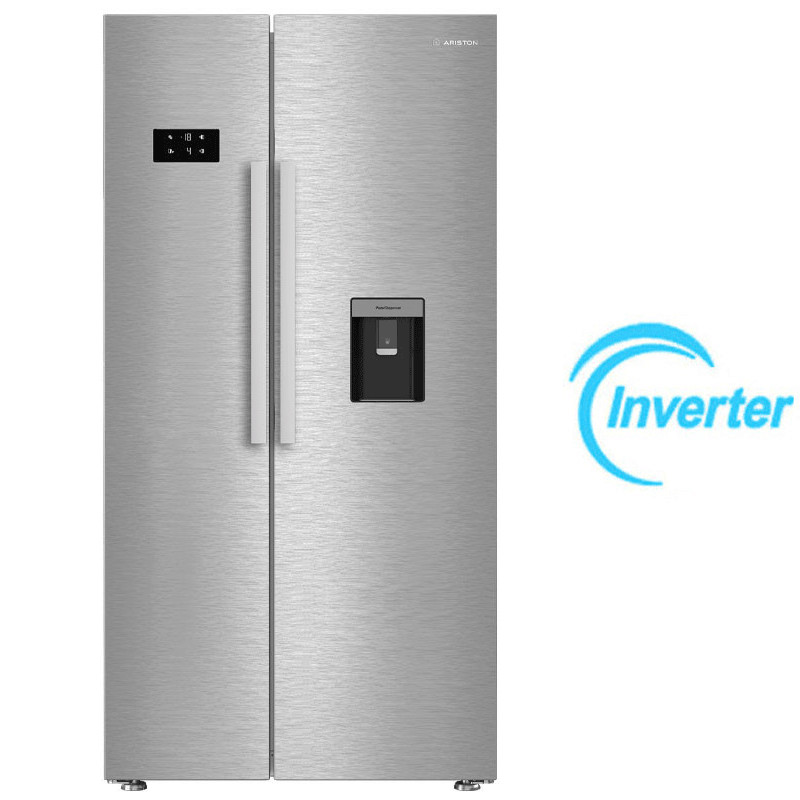 Réfrigérateur Side By Side Ariston ARS91F6634XLNA 630Litres Nofrost Inox en Tunisie
