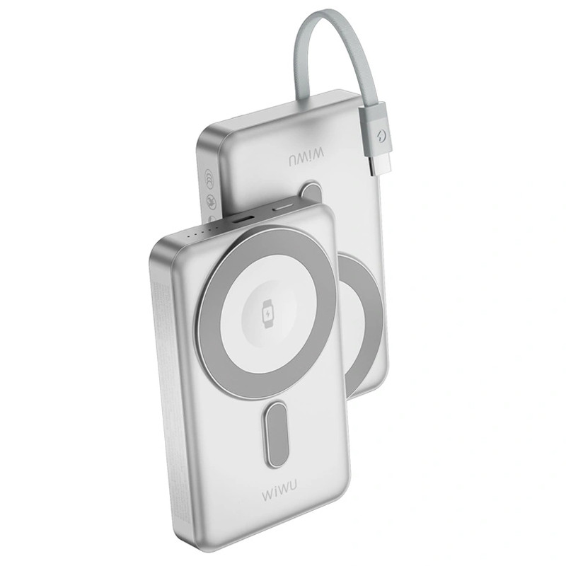 Power Bank WIWU Elite PO56 10000 mAh Silver En Tunisie