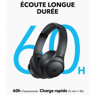 Casque Sans Fil Anker Soundcore Q11I Noir en Tunisie Casque Sans Fil Anker Soundcore Q11I Noir en Tunisie