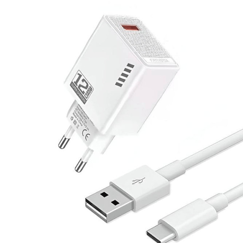 Chargeur Smartphone Kaku Avec Cable USB Vers Type C Blanc En Tunisie