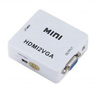 Convertisseur TREQA HDMI Vers VGA Blanc En Tunisie