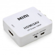 Convertisseur TREQA HDMI Vers RCA Blanc