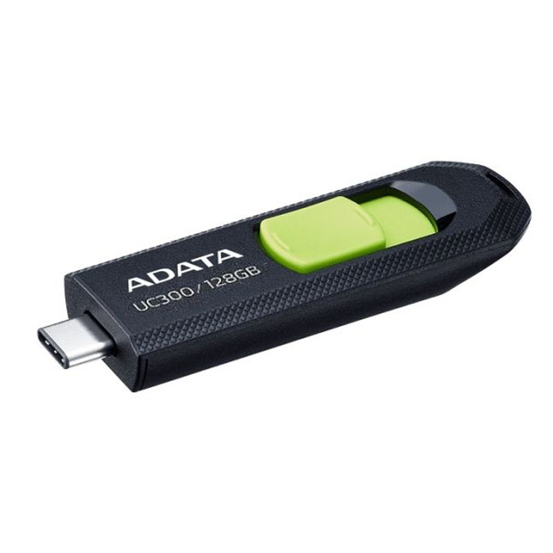 Clé USB Adata UC300 128Go Type-C Noir&Vert  En Tunisie