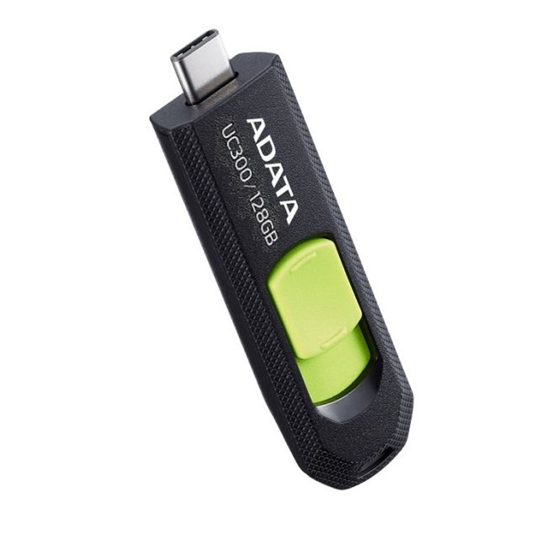 Clé USB Adata UC300 256Go Type-C Noir&Vert En Tunisie
