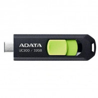 Clé USB Adata UC300 32Go Type-C Noir&Vert En Tunisie