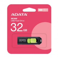 Clé USB Adata UC300 32Go Type-C Noir&Vert En Tunisie