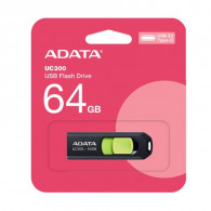 Clé USB Adata UC300 64Go Type-C Noir&Vert En Tunisie