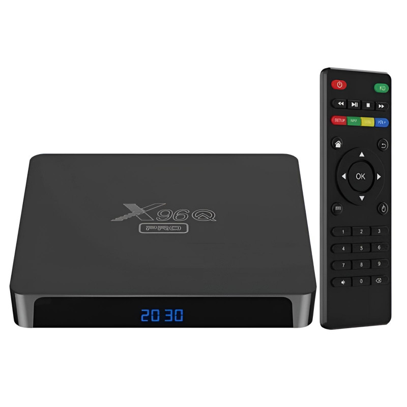 Box Android X96Q Pro 4K 4G 64G Noir en Tunisie Box Android X96Q Pro 4K 4G 64G Noir en Tunisie