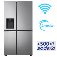 Réfrigérateur Side By Side LG ThinQ GC-J257SLSS 611L Silver En Tunisie