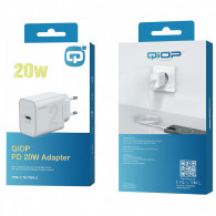Tête Chargeur Qiop Type C 20W Blanc En Tunisie