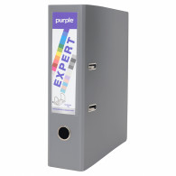 Classeur à Levier Purple Expert Avec Renfort Métallique 80mm A4 Gris en Tunisie
