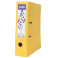 Classeur à Levier Purple Expert Avec Renfort Métallique 80mm A4 Jaune en Tunisie