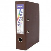 Classeur à Levier Purple Expert Avec Renfort Métallique 80mm A4 Marron en Tunisie