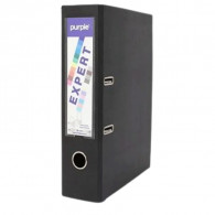Classeur à Levier Purple Expert Avec Renfort Métallique 80mm A4 Noir en Tunisie