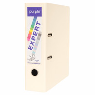Classeur à Levier Purple Expert Avec Renfort Métallique 80mm A4 Beige en Tunisie