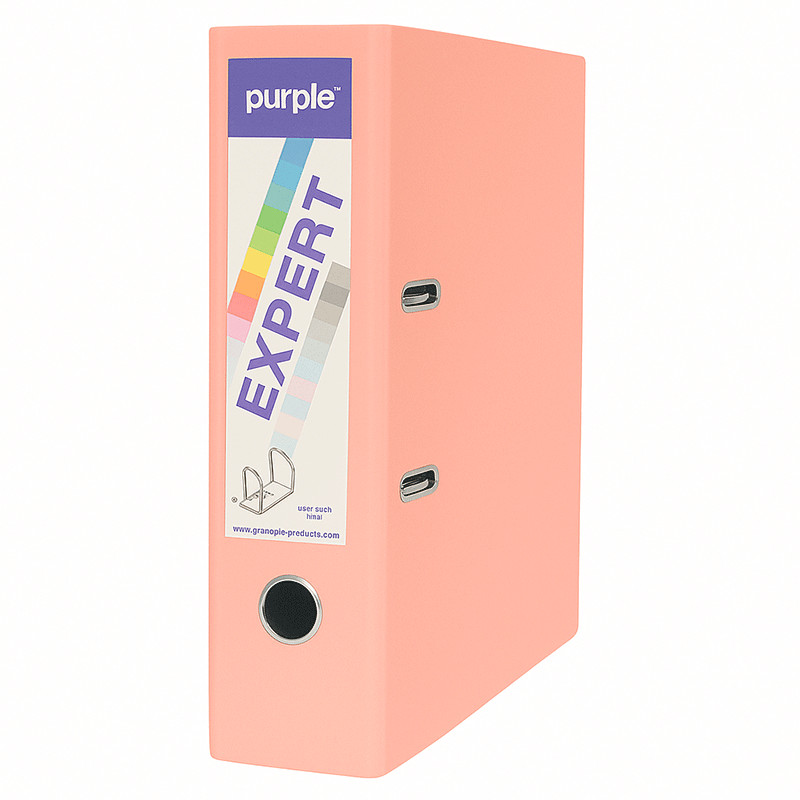 Classeur à Levier Purple Expert Avec Renfort Métallique 80mm A4 Saumon en Tunisie Classeur à Levier Purple Expert Avec Renfort Métallique 80mm A4 Saumon en Tunisie