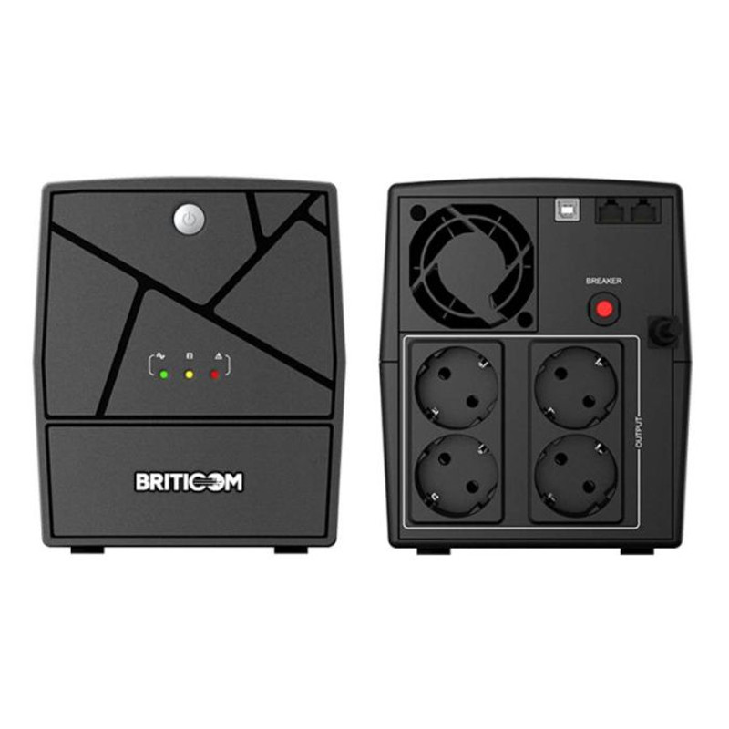 Onduleur In-Line Briticom UPS PEEK 1500VA Noir En Tunisie Onduleur In-Line Briticom UPS PEEK 1500VA Noir En Tunisie