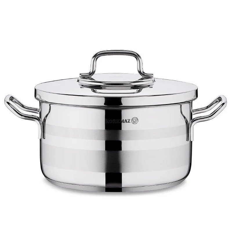Faitout Korkmaz Astra A2021 18Cm Inox EN Tunisie Faitout Korkmaz Astra A2021 18Cm Inox EN Tunisie