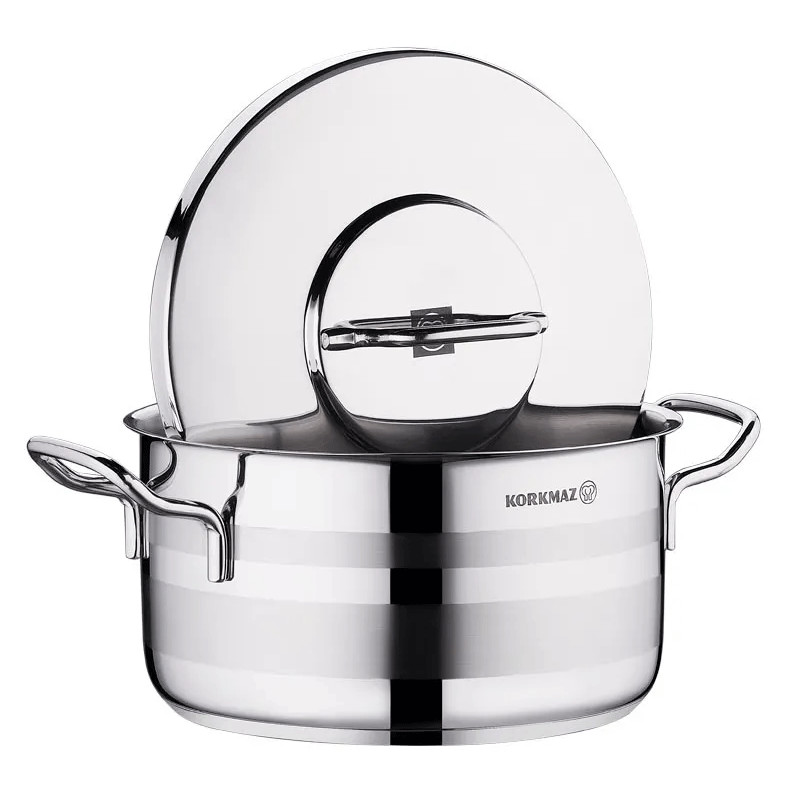 Faitout Korkmaz Astra A2026 26Cm Inox EN Tunisie