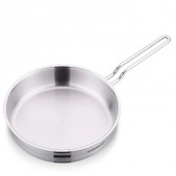 Poêle Korkmaz Astra A2043 24Cm Inox en Tunisie
