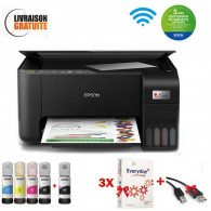 Imprimante Epson EcoTank L3251 Multifonction 3en1 à Réservoir Intégré Couleur A4 Wifi en Tunisie