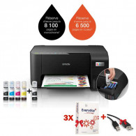 Imprimante Epson EcoTank L3250 Multifonction 3en1 à Réservoir Intégré Couleur A4 Wifi (C11CJ67408)