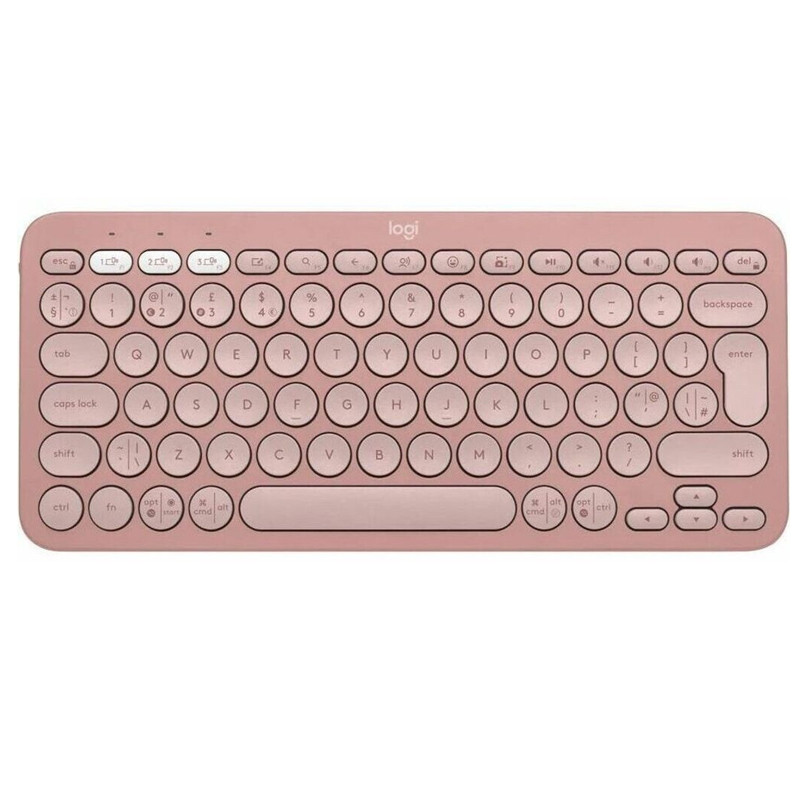 Clavier Sans fil Logitech Pebble Keys 2 K380s Rose En Tunisie