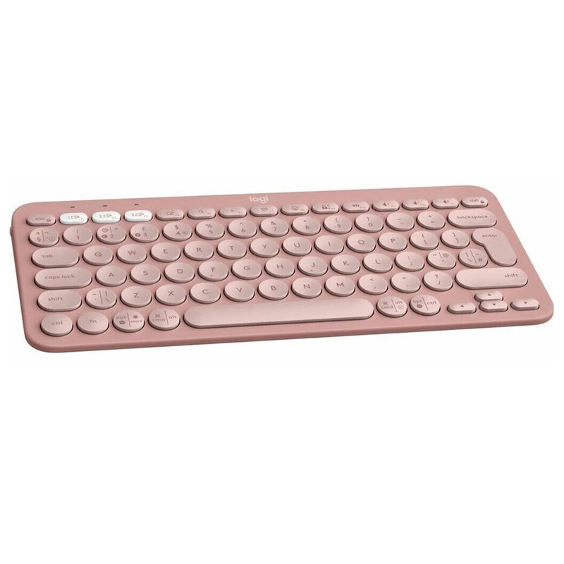 Clavier Sans fil Logitech Pebble Keys 2 K380s Rose En Tunisie