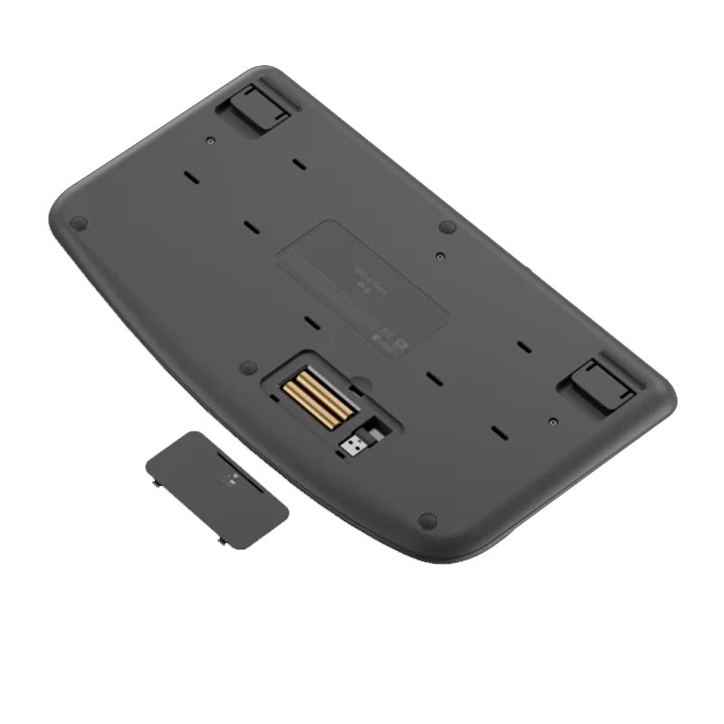 Clavier Sans fil Logitech Ergonomique Wave Keys Blanc En Tunisie