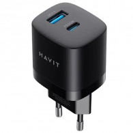 Tête Chargeur Havit HV-UC30 2 Ports Noir en Tunisie