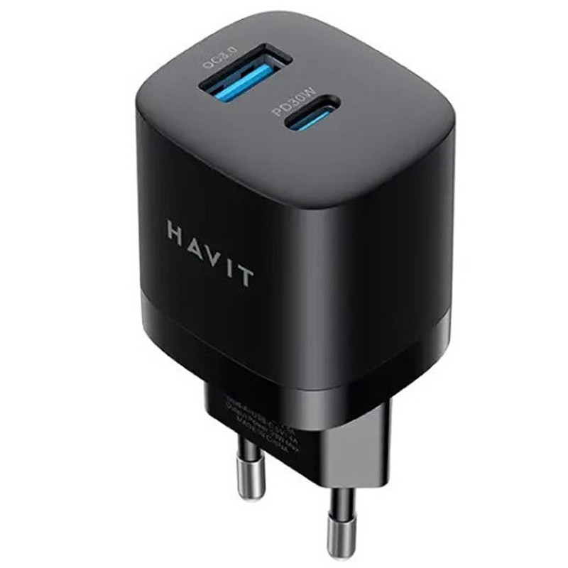 Tête Chargeur Havit HV-UC30 2 Ports Noir en Tunisie