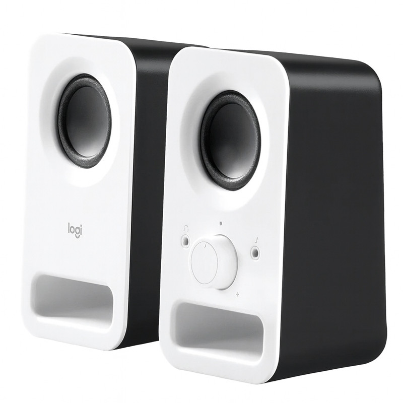 Haut Parleur Stéréo Logitech Z150 3W Blanc En Tunisie