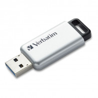 Clé USB Verbatim Secure Pro 64Go USB 3.2 Silver&Noir En Tunisie
